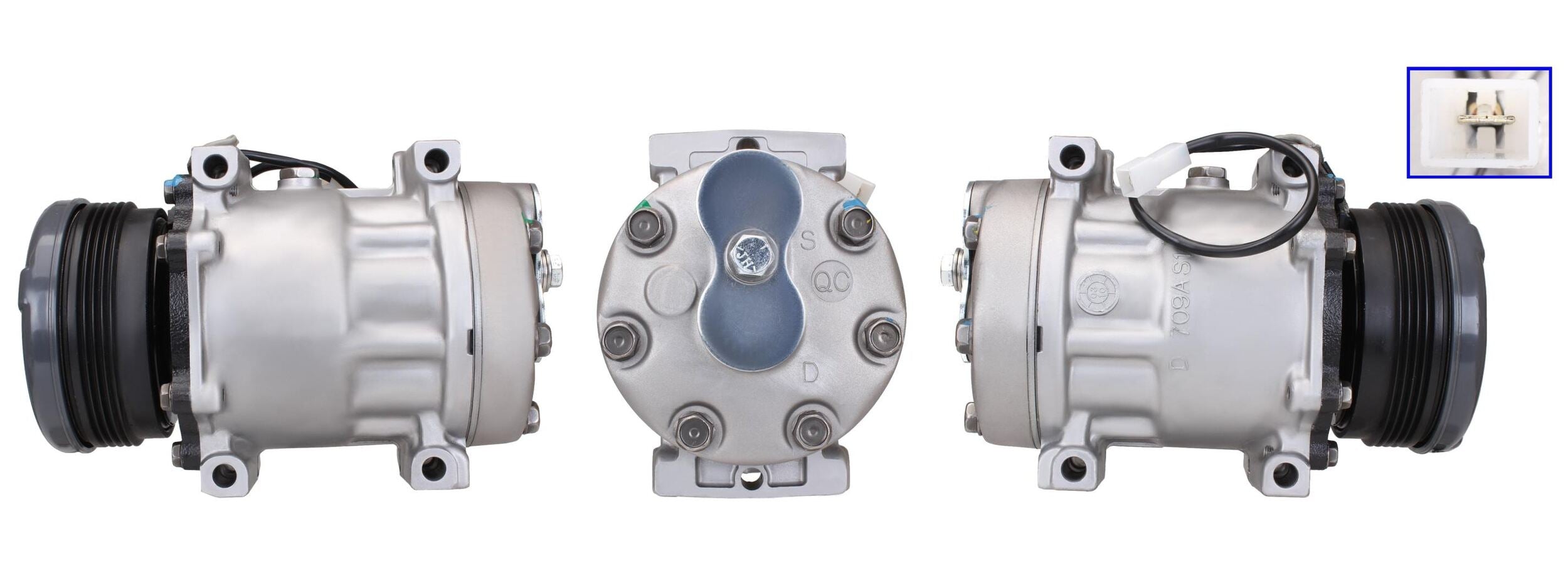 4DI487 KLIMAKOMPRESSOR FÜR MASSEY FERGUSON