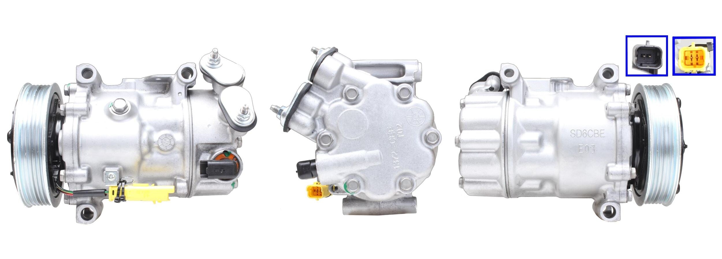 4DI751 KLIMAKOMPRESSOR FÜR PEUGEOT CITROEN