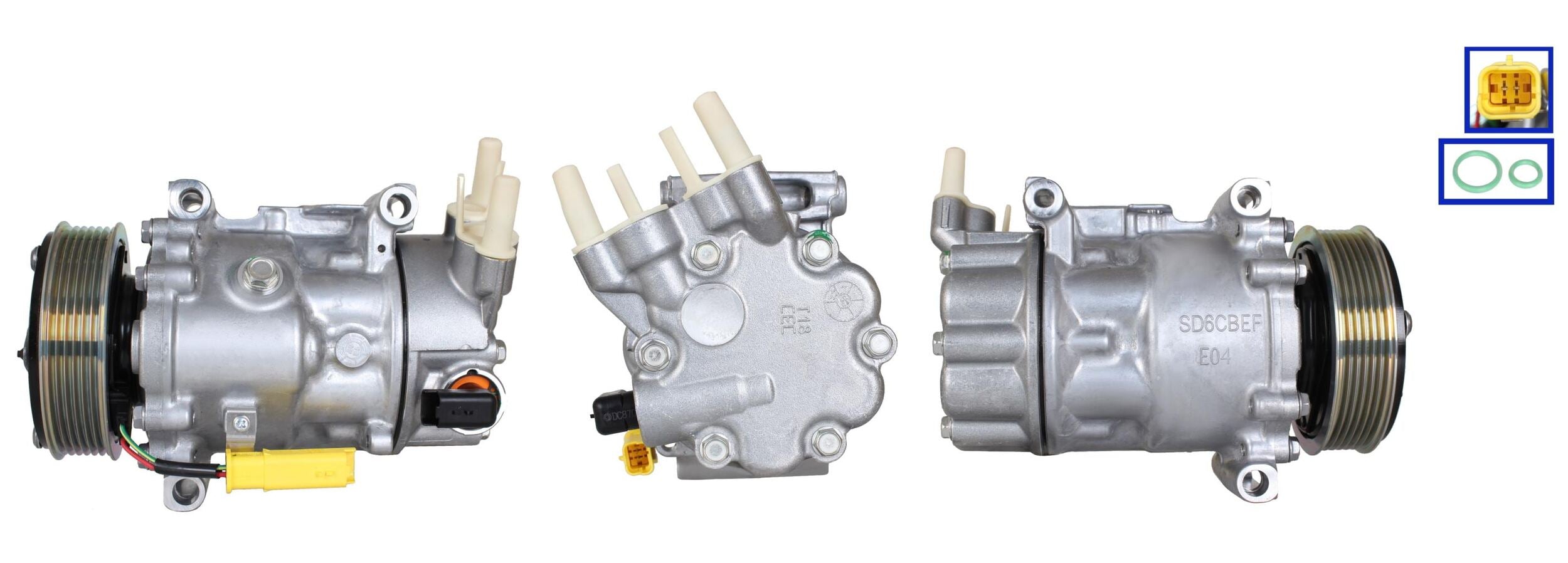 4DI756 KLIMAKOMPRESSOR FÜR PEUGEOT CITROEN