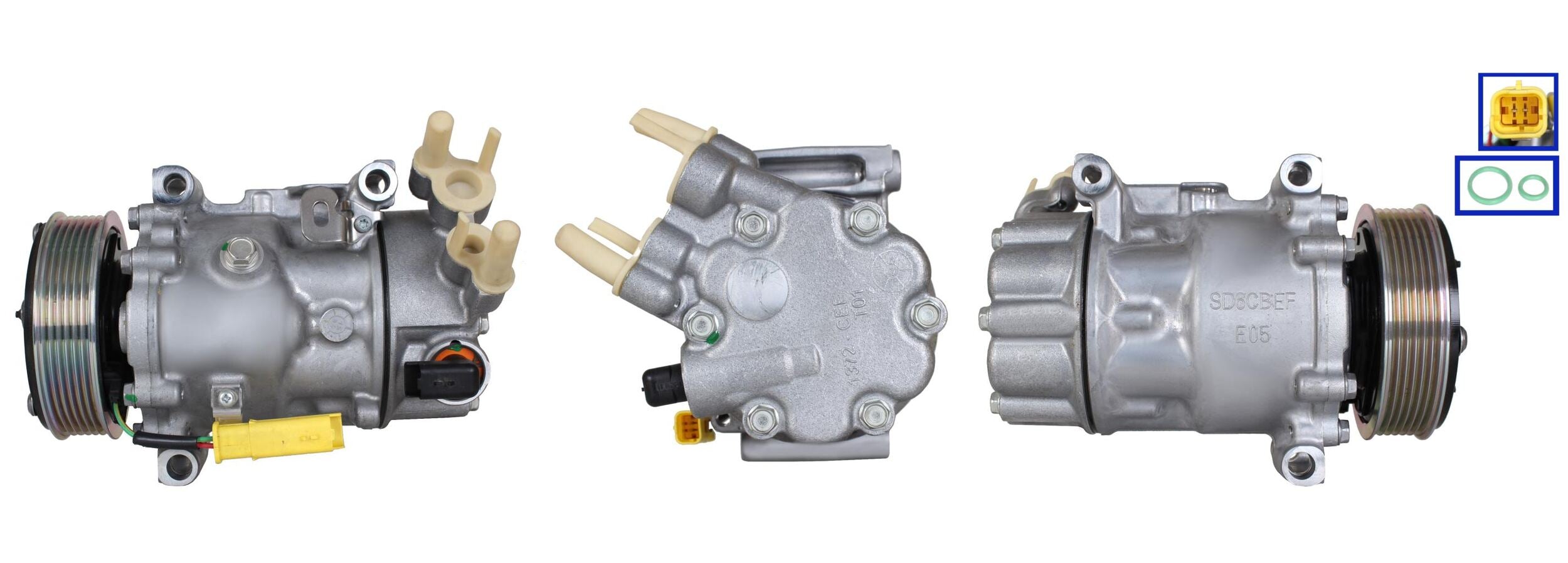 4DI755 KLIMAKOMPRESSOR FÜR PEUGEOT CITROEN